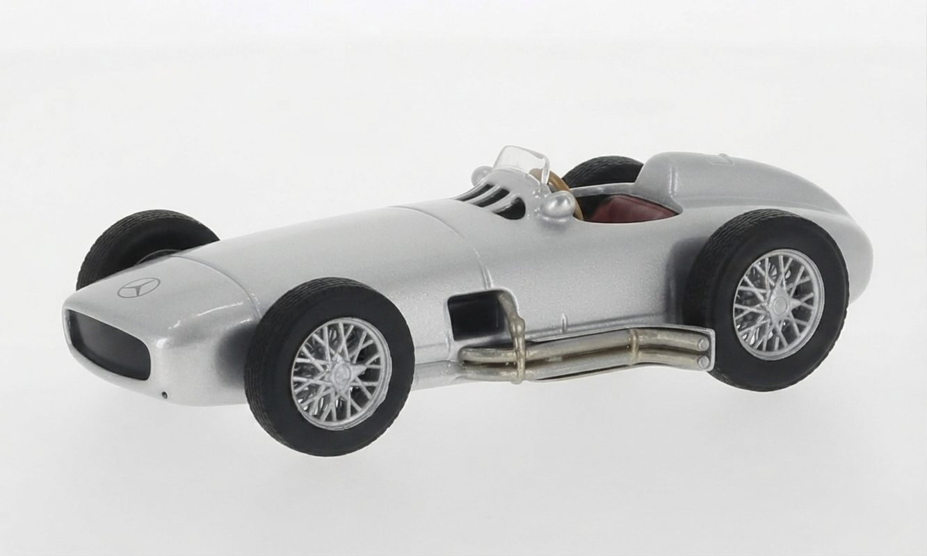WHITEBOX 1954 MERCEDES W196 MONOPOSTO CLASSIC SILVER