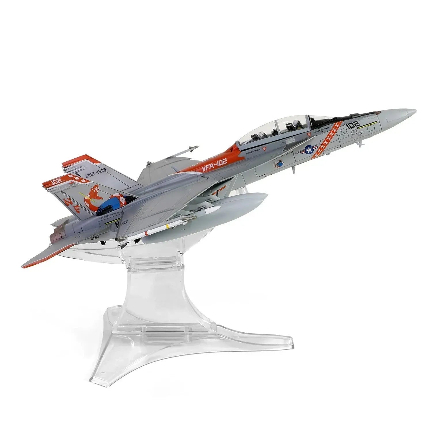 FORCES OF VALOR F/A 18F SUPER HORNET US NAVY VFA102 "DIAMONDBACKS" 2015