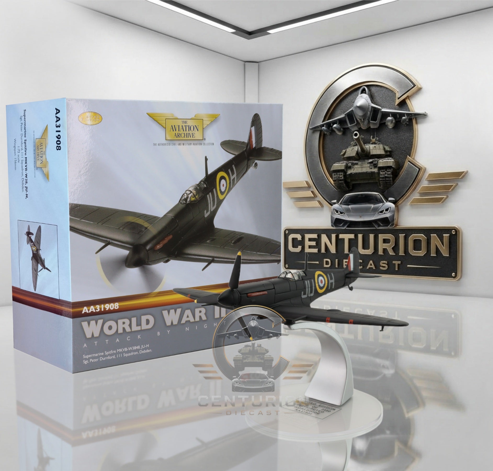 CORGI SPITFIRE MKV RAF No.111 SQN RAF DEBDEN