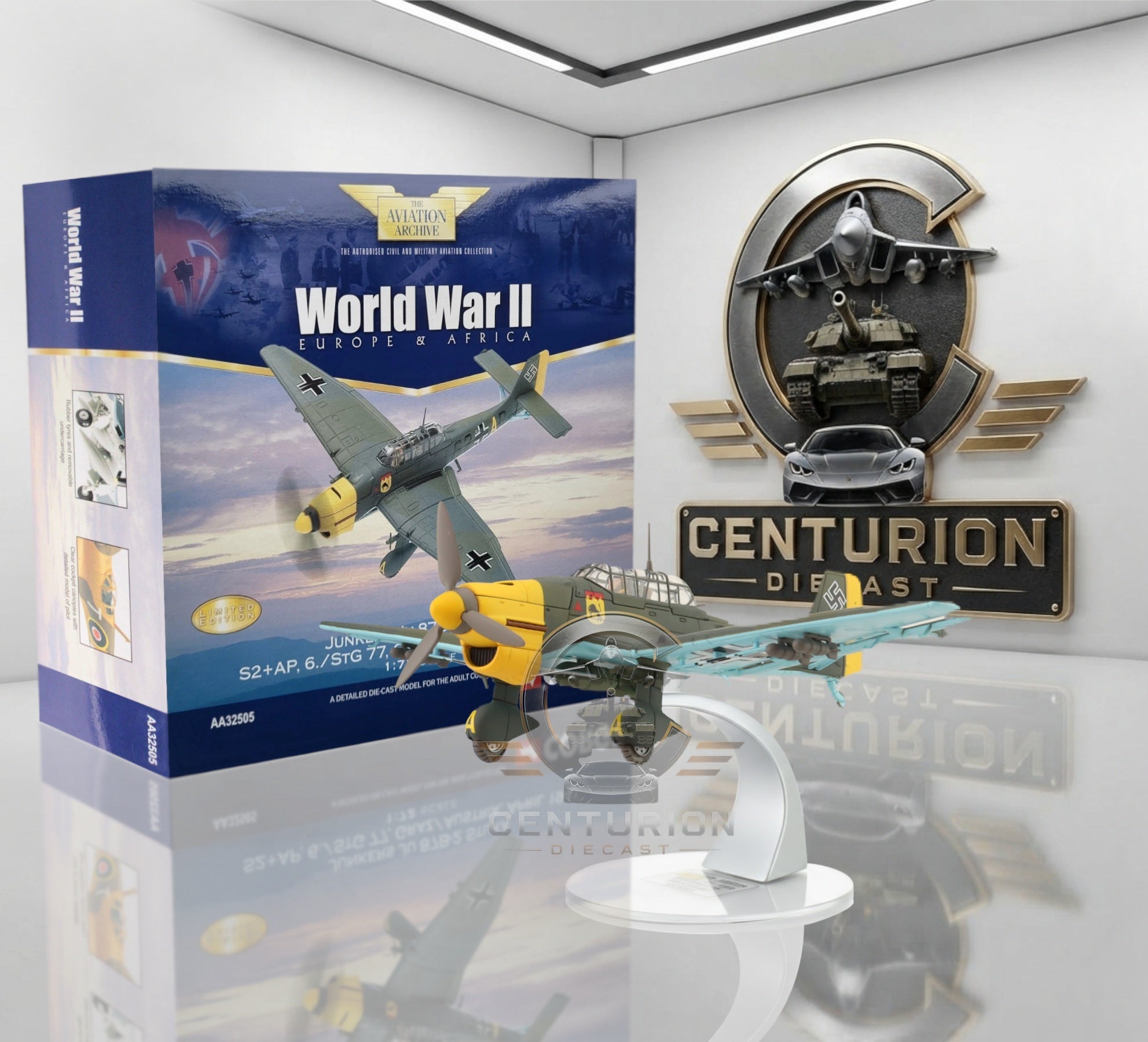 CORGI JUNKERS JU-87B STUKA 6./StG 77