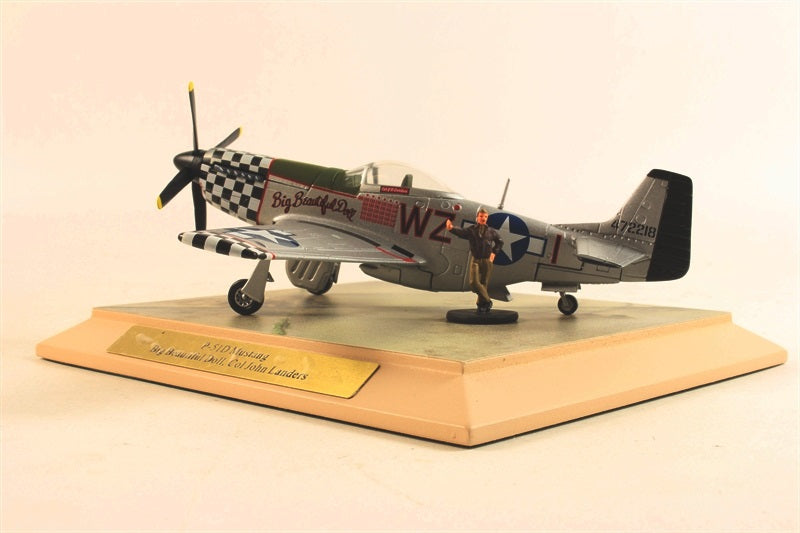 CORGI P-51D MUSTANG USAAF 78TH FG "BIG BEAUTIFUL DOLL" ENGLAND 1945