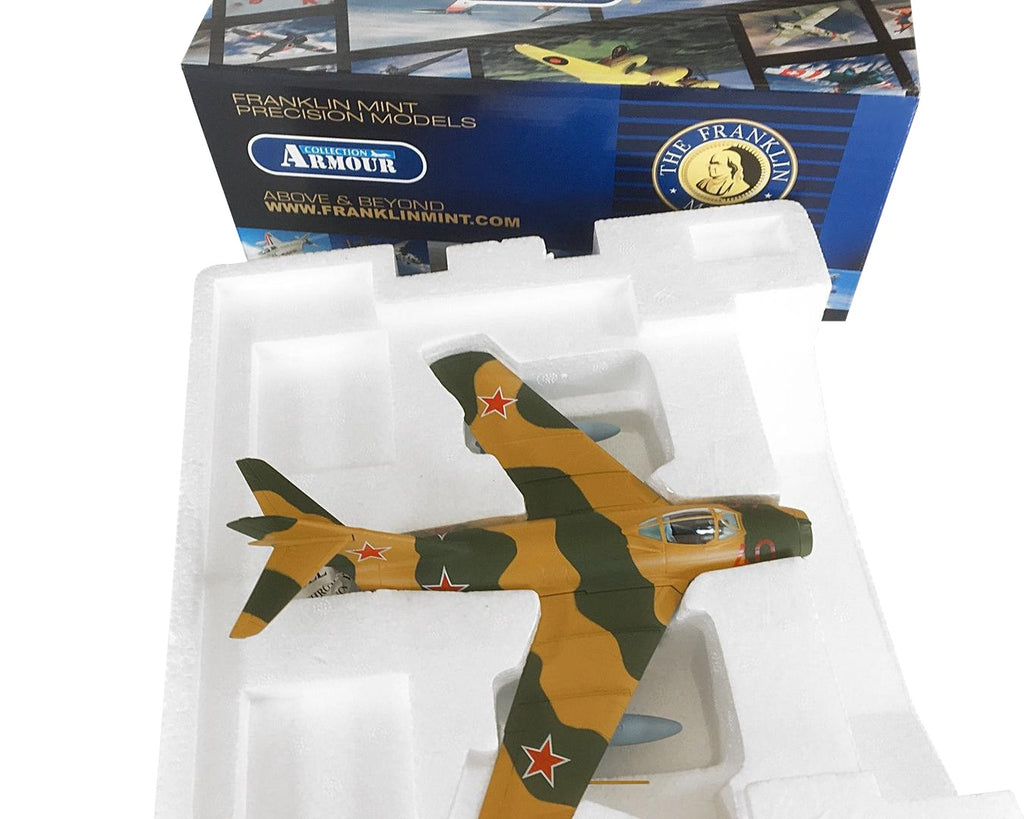 FRANKLIN MINT MIG-15 SOVIET AIR FORCE 147 GIAP PILOTED BY NIKOLAY SHKODIN 1953