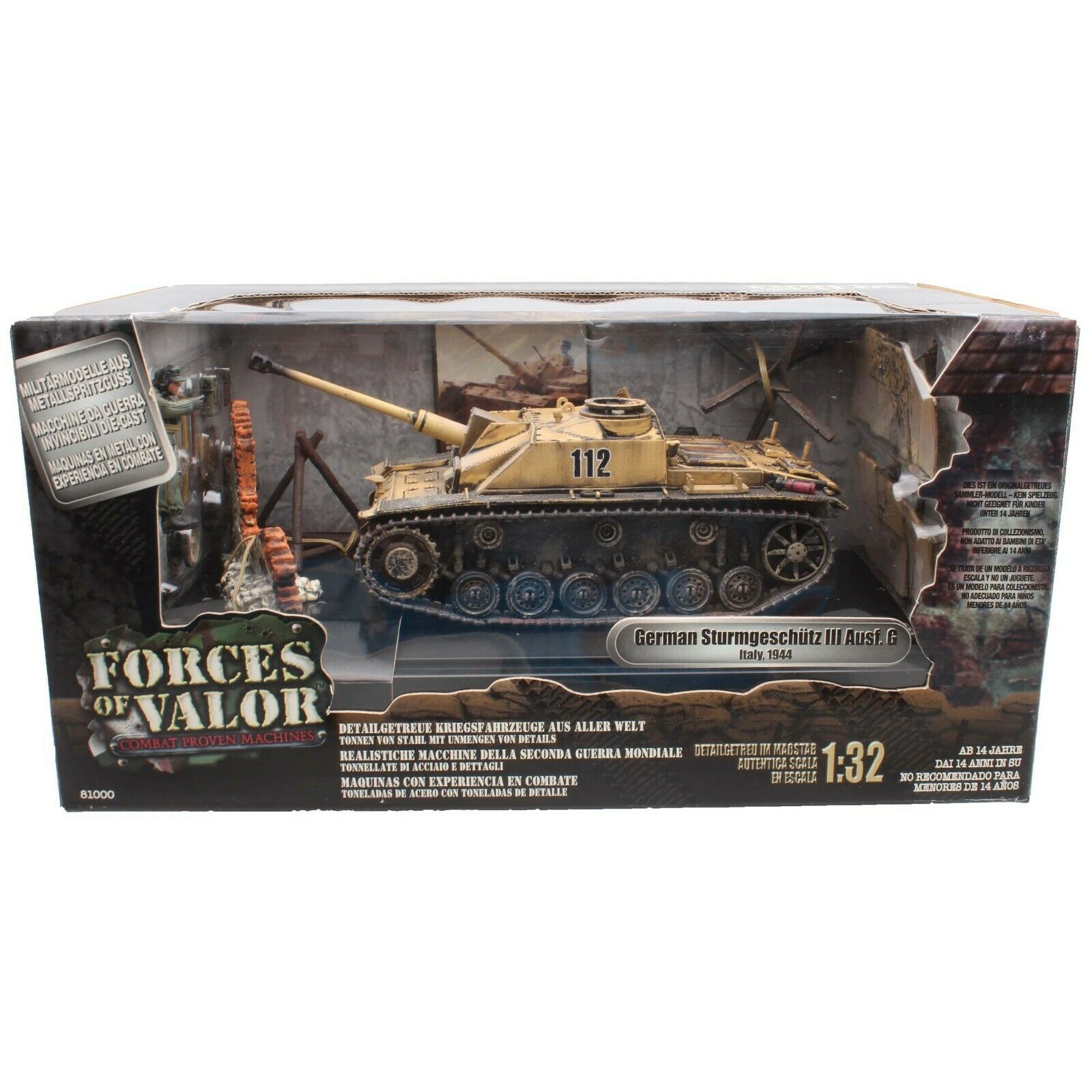 FORCES OF VALOR GERMAN STURMGESCHÜTZ III AUSF.G