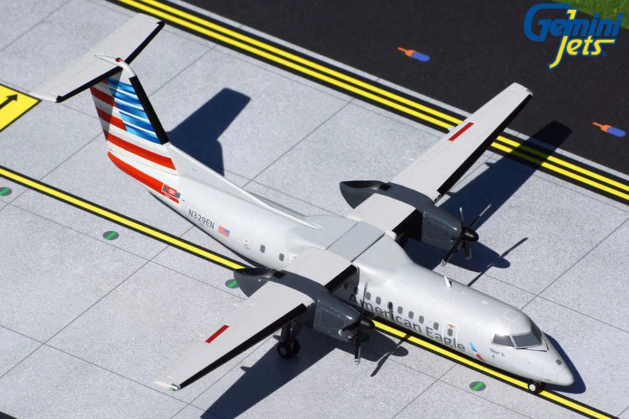 GEMINI JETS DASH 8-300 AMERICAN EAGLE AIRLINES REG: N329EN