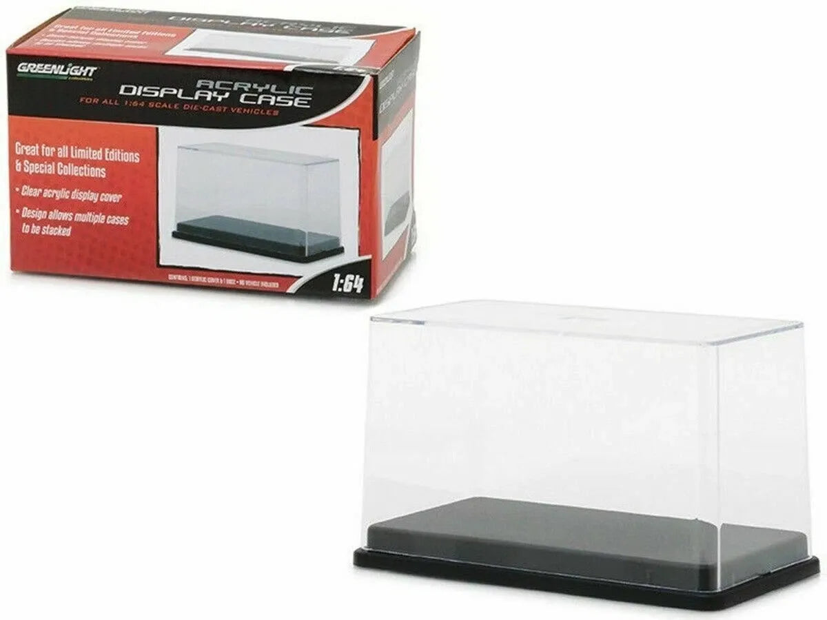 GREENLIGHT ACRYLIC DISPLAY CASE WITH PLASTIC BASE