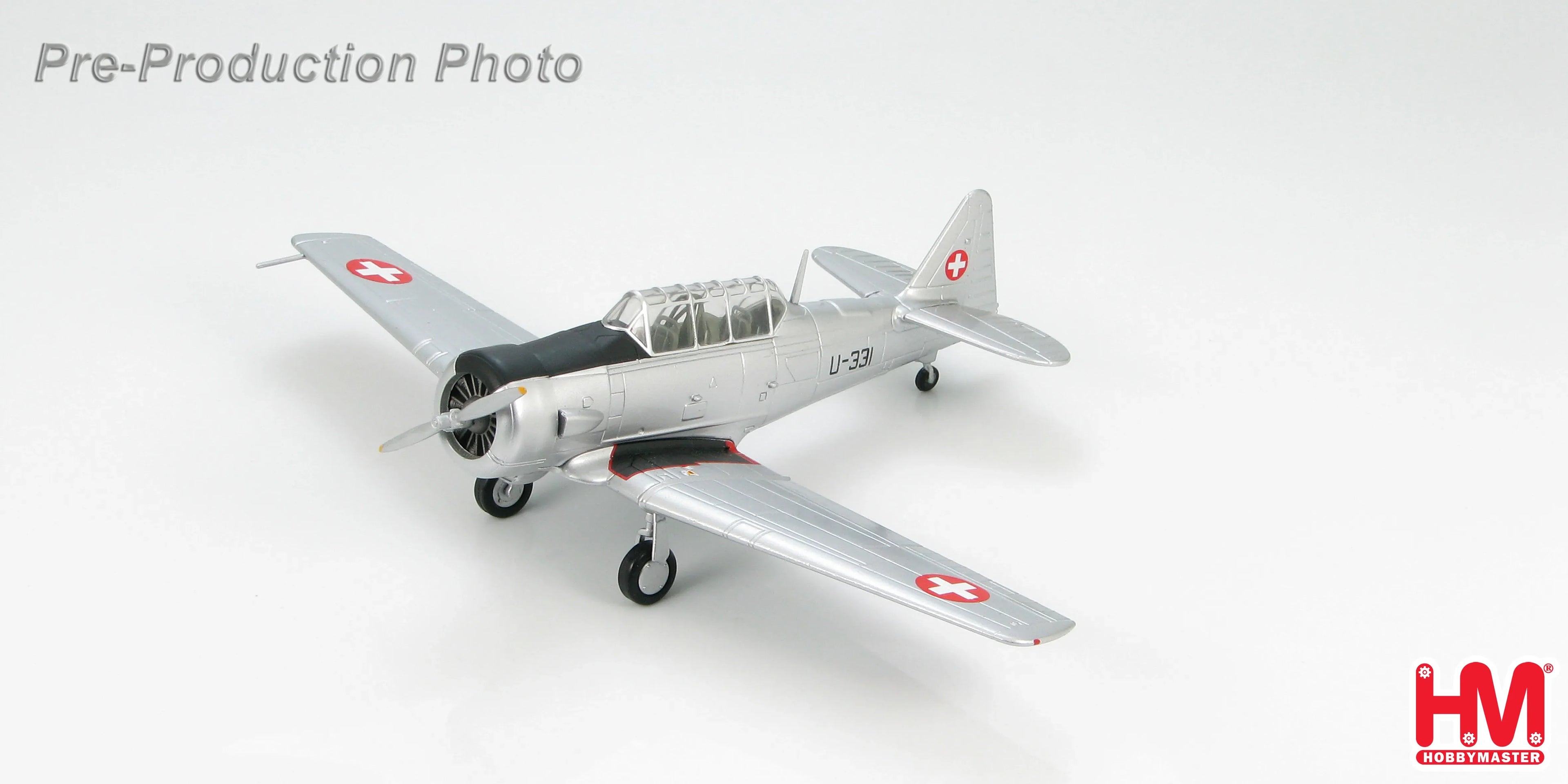 HOBBY MASTER AT-16 HARVARD SWISS AIR FORCE 1960'S