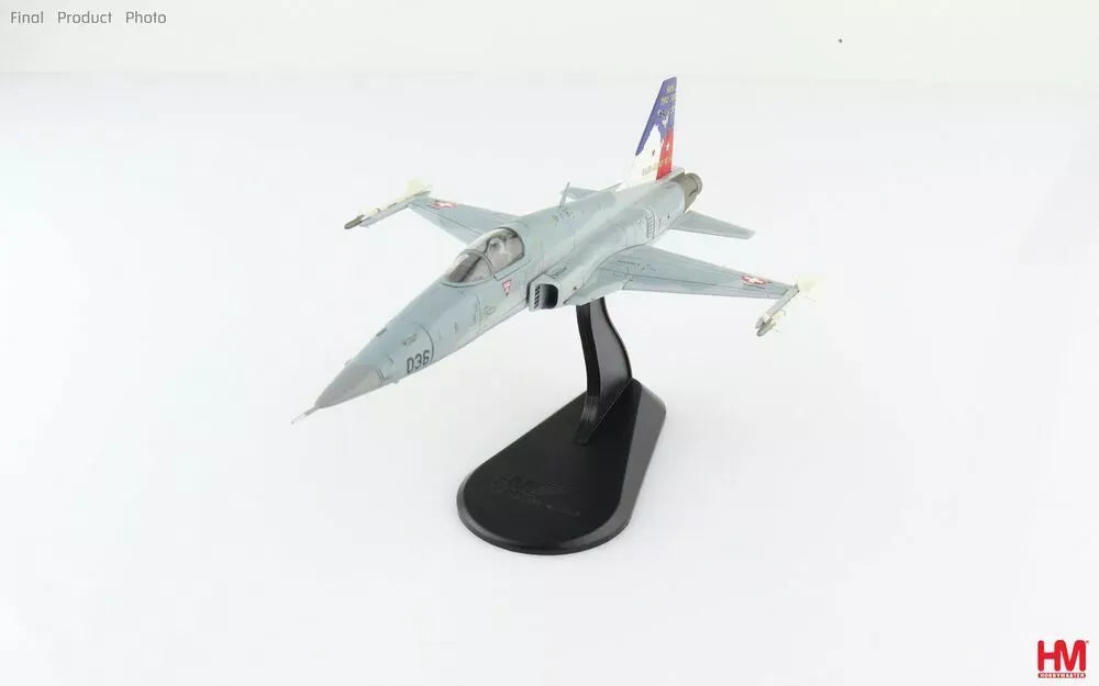 HOBBY MASTER RF-5E SWISS AIR FORCE "SION IGER" 036 FLIEGERSTAFFEL 19 SION AIR BASE CLOSURE 2017