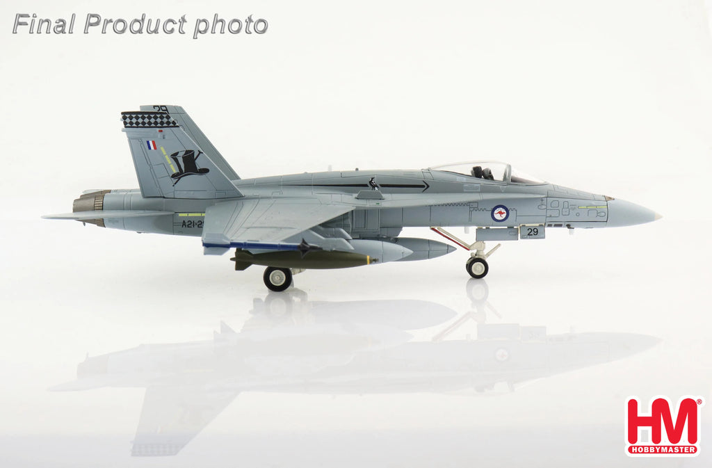 HOBBY MASTER F/A-18A HORNET TOP HAT A21-29 75 SQN RAAF 1990