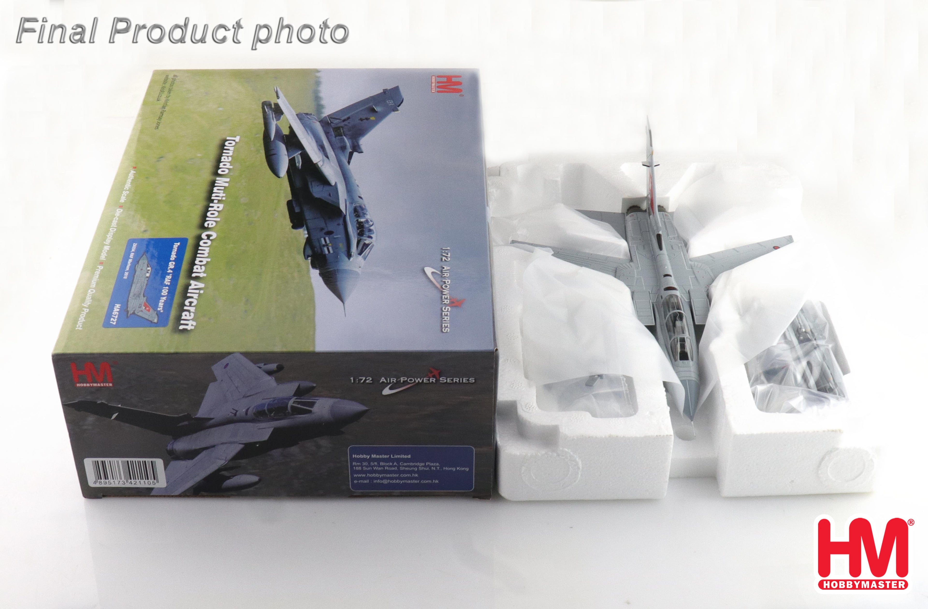 HOBBY MASTER TORNADO GR. 4 RAF "100 YEARS" ZA554 RAF MARHAM 2018