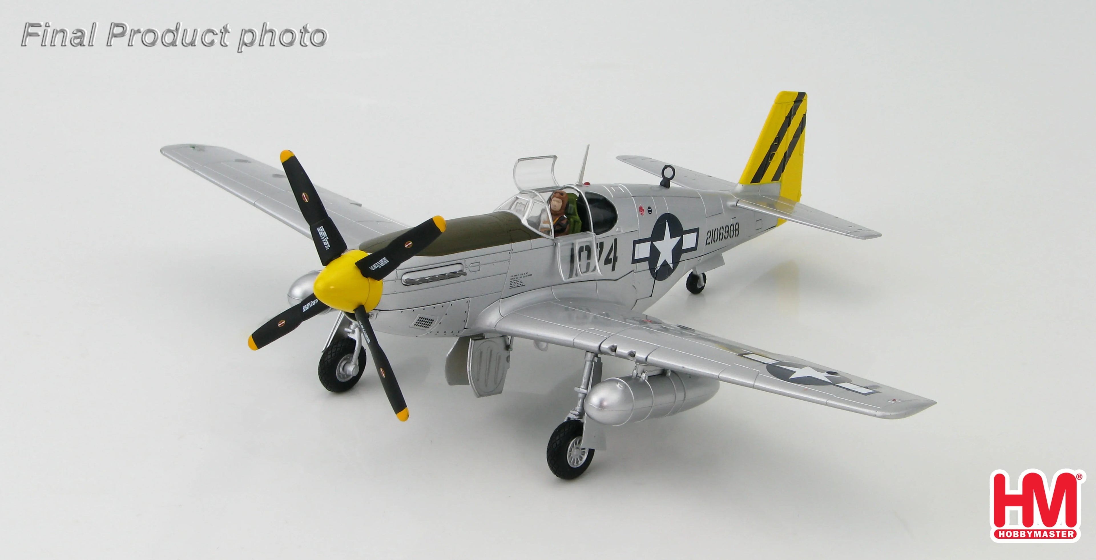 HOBBY MASTER P-51B MUSTANG USAAF LEONARD REEVES CHINA 1945