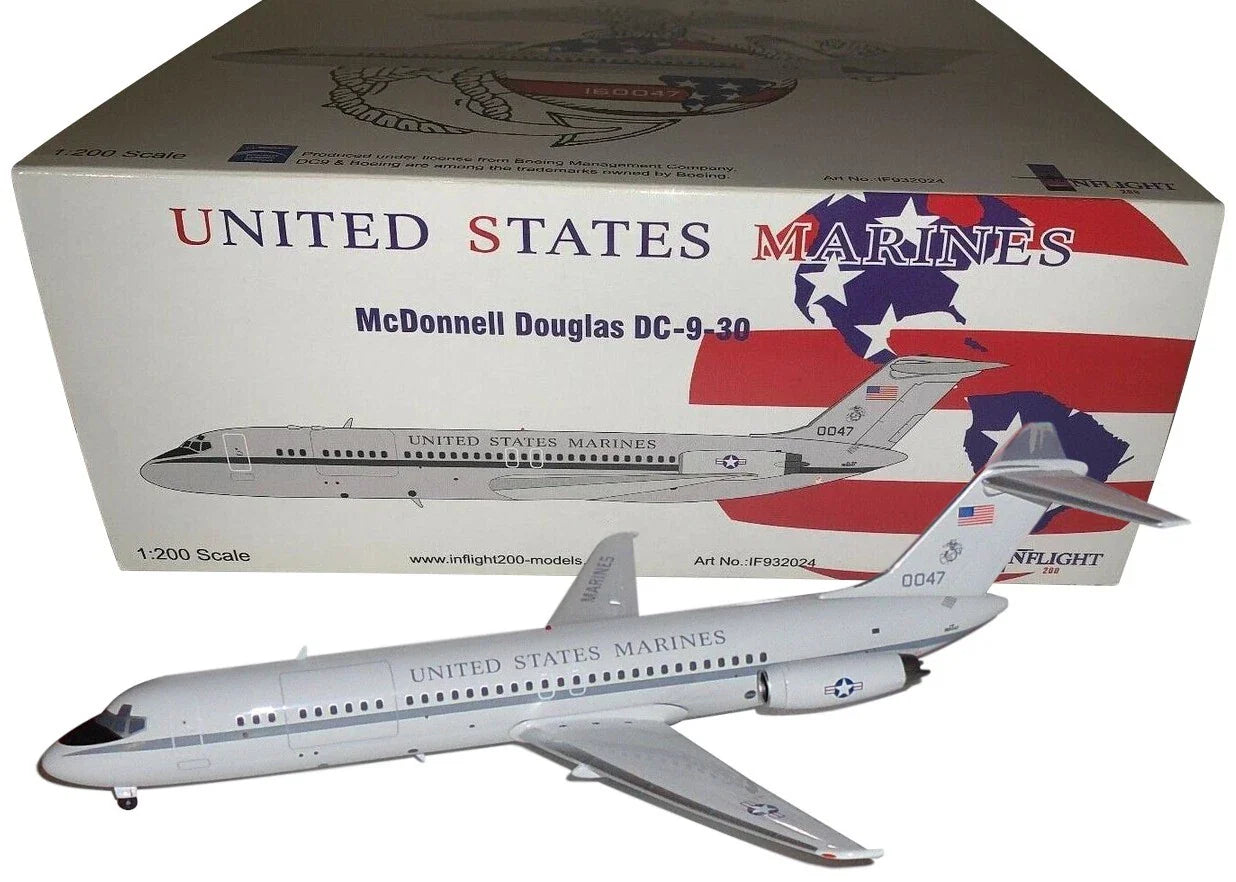 INFLIGHT 200 DC-9-30 US MARINES "UNITED STATES MARINES" REG: 0047