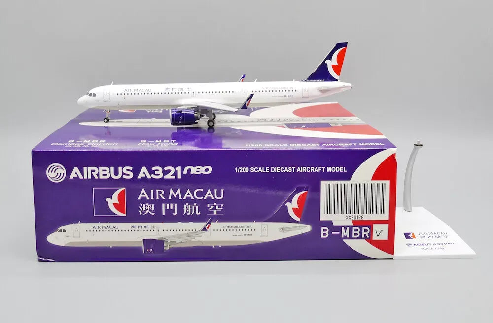 JCWINGS A321NEO AIR MACAU REG: B-MBR