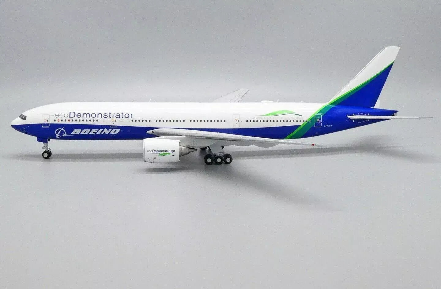JC WINGS B777-200 BOEING COMPANY "ECO DEMONSTRATOR" REG: N772ET