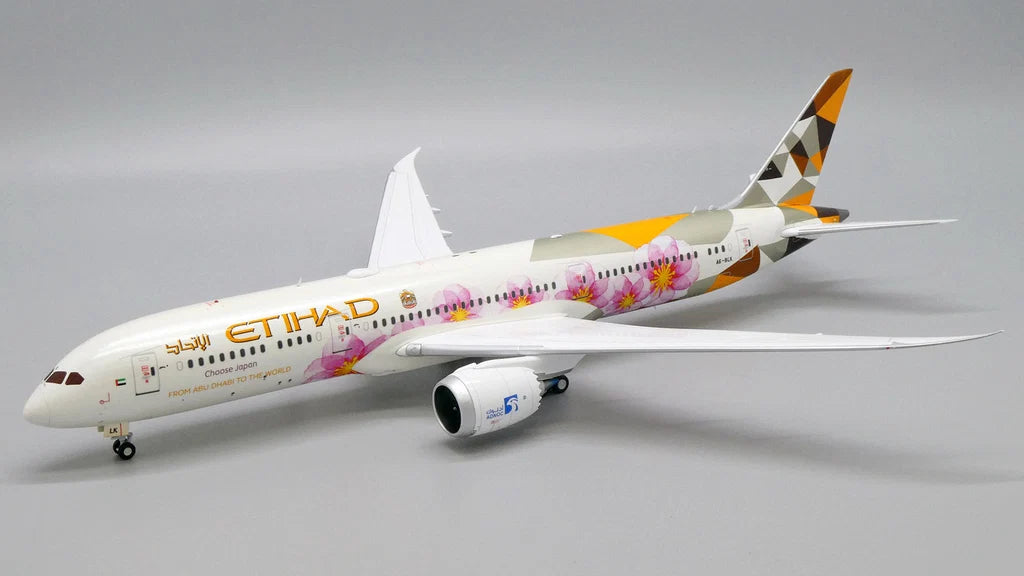 JC WINGS B787-9 ETIHAD AIRWAYS "CHOOSE JAPAN LIVERY" REG: A6-BLK
