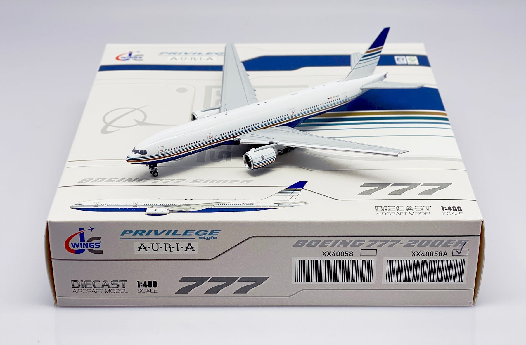 JC WINGS B777-200ER PRIVILEGE STYLE (FLAPS DOWN) REG: EC-MUA