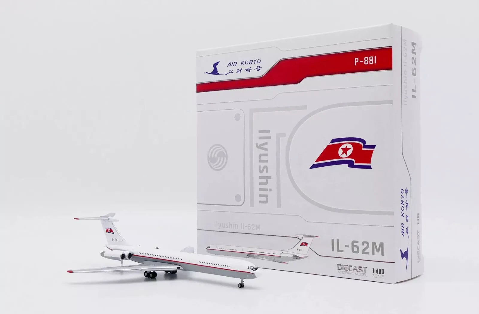 JC WINGS ILYUSHIN IL-62M AIR KORYO REG: P-881