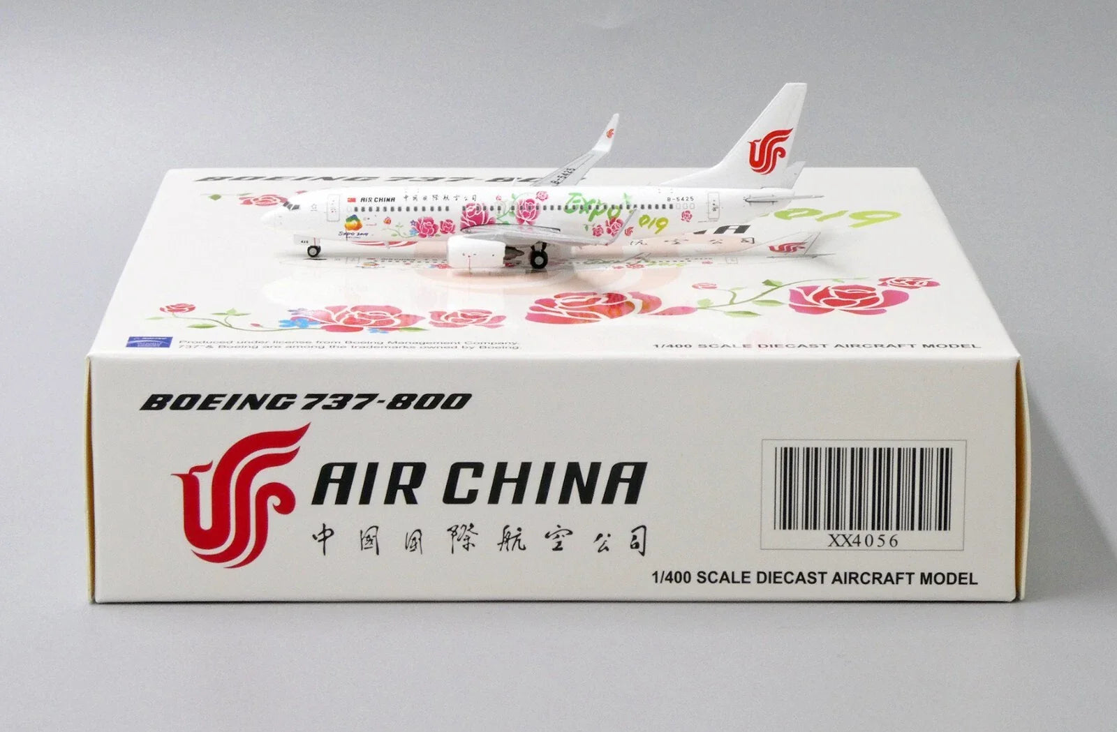 JC WINGS B737-800 AIR CHINA "BEIJING EXPO 2019 NO.2" REG: B-5425