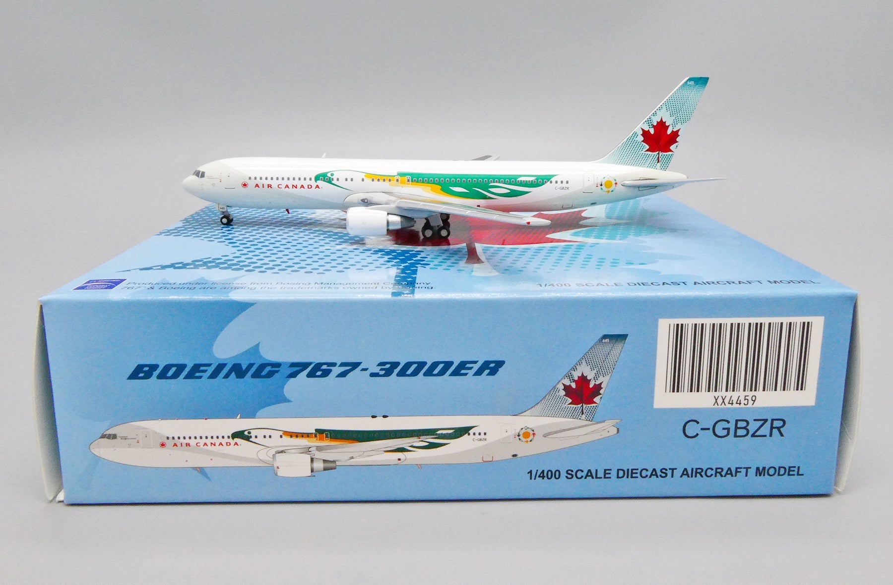 JC WINGS B767-300(ER) AIR CANADA "FREE SPIRIT" REG: C-GBZR