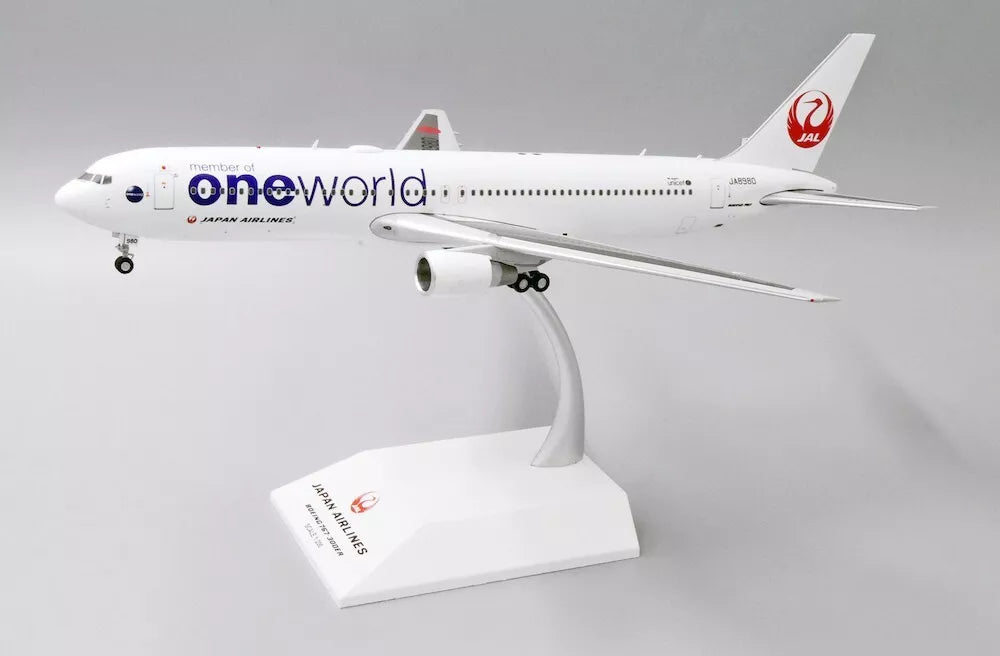 JC WINGS B767-300 JAPAN AIRLINES 'ONEWORLD' REG JA8980