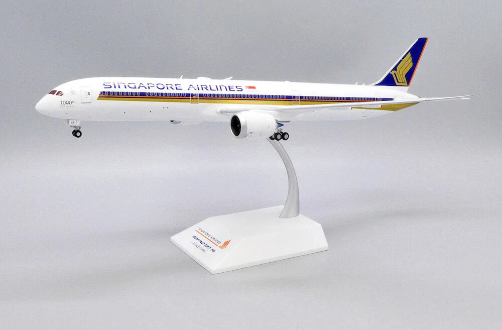 JC WINGS B787-10 SINGAPORE AIRLINES (FLAPS DOWN) REG: 9V-SCM