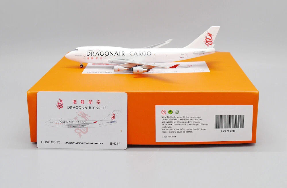 JCWINGS BOEING 747-400(BCF) DRAGONAIR CARGO REG: B-KAF
