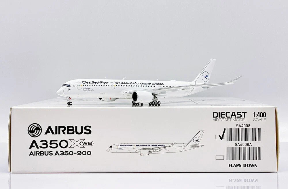 JC WINGS A350-900XWB LUFTHANSA "CLEANTECHFLYER" REG: D-AIVD