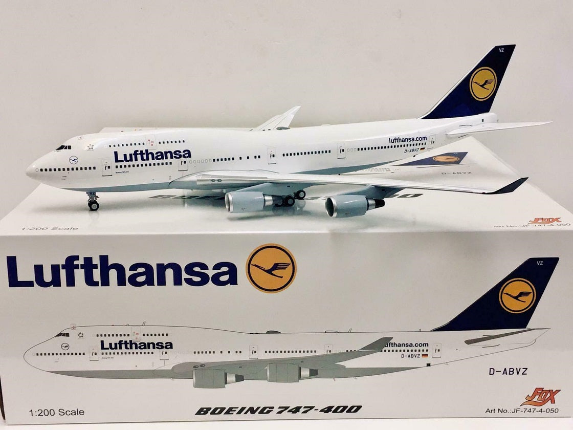 JFOX B747-430 LUFTHANSA REG: D-ABVZ