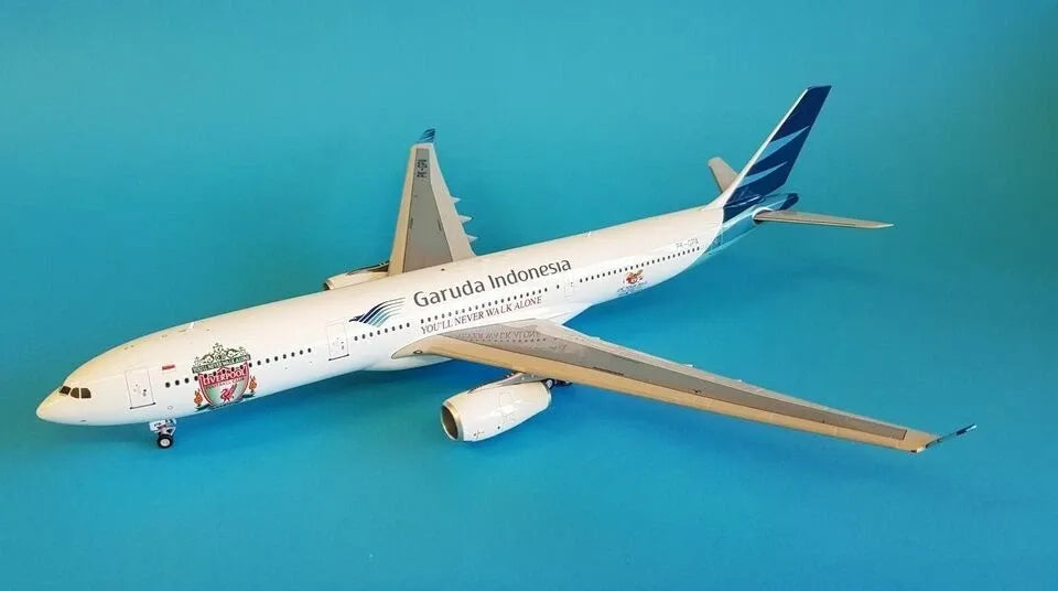 JFOX A330-341 GARUDA INDONESIA "LIVERPOOL CITY FOOTBALL CLUB 2013 TOUR" REG: PK-GPA