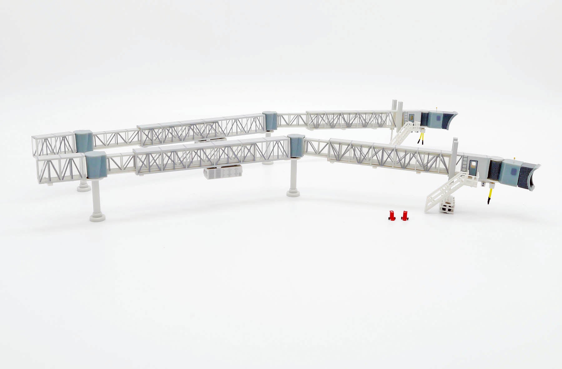 JC WINGS B737 AIR PASSENGER BRIDGE (TRANSPARENT)
