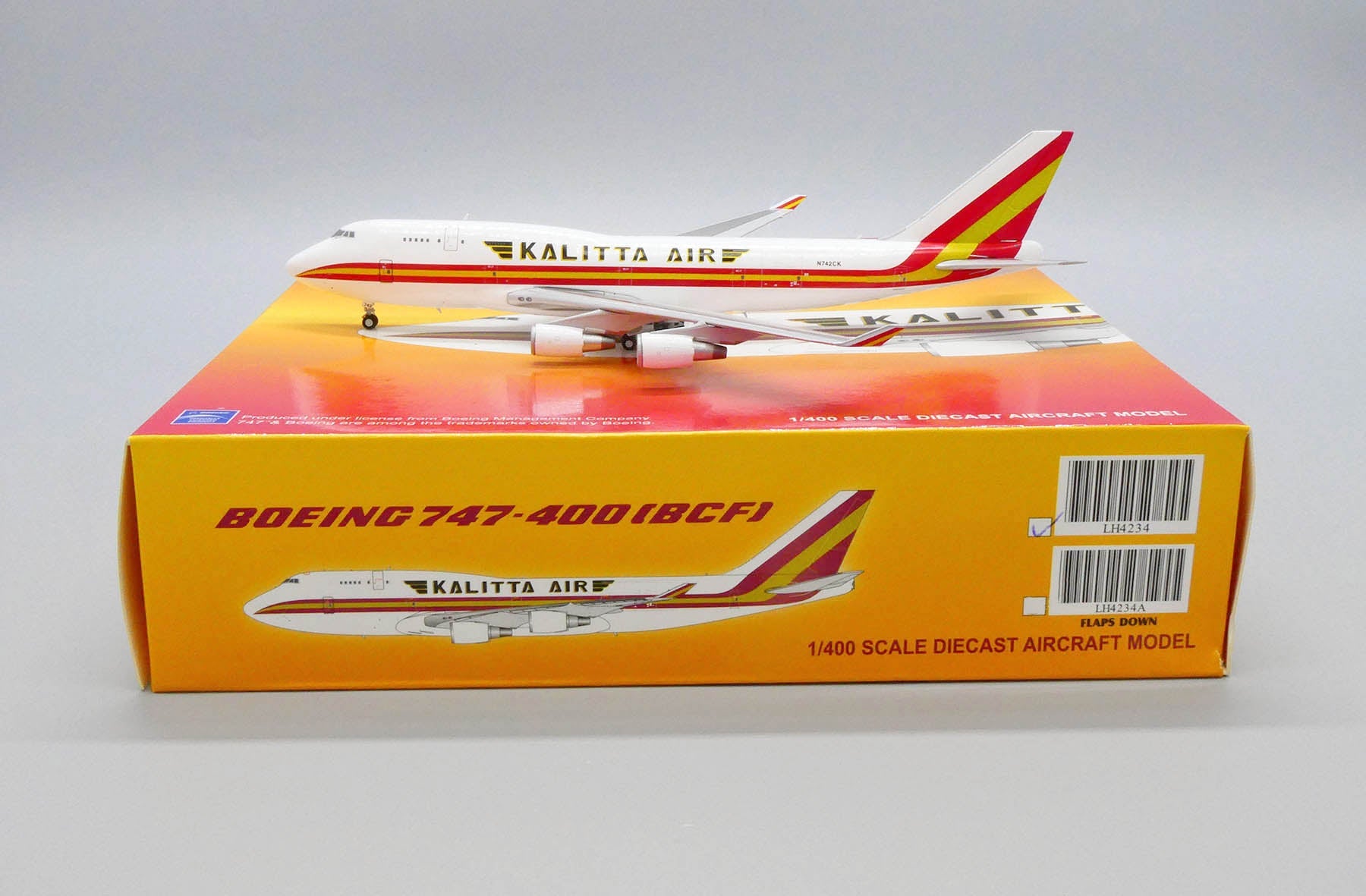 JCWINGS B747-400 (BCF) KALITTA AIR REG: N742CK