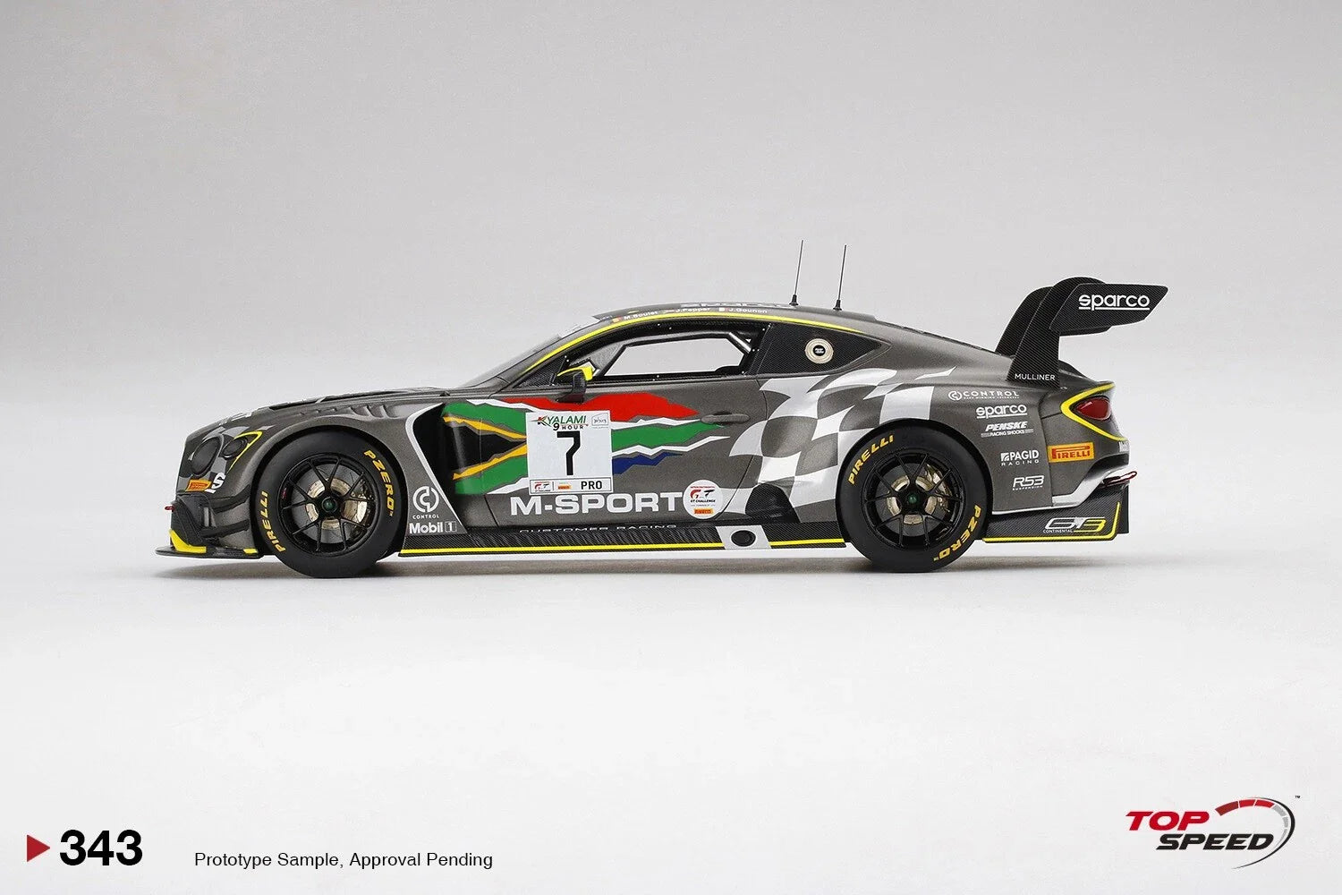 TOPSPEED BENTLEY CONTINENTAL GT3 NO.7 2020 GT CHALLENGE KYALAMI 9 HOUR
