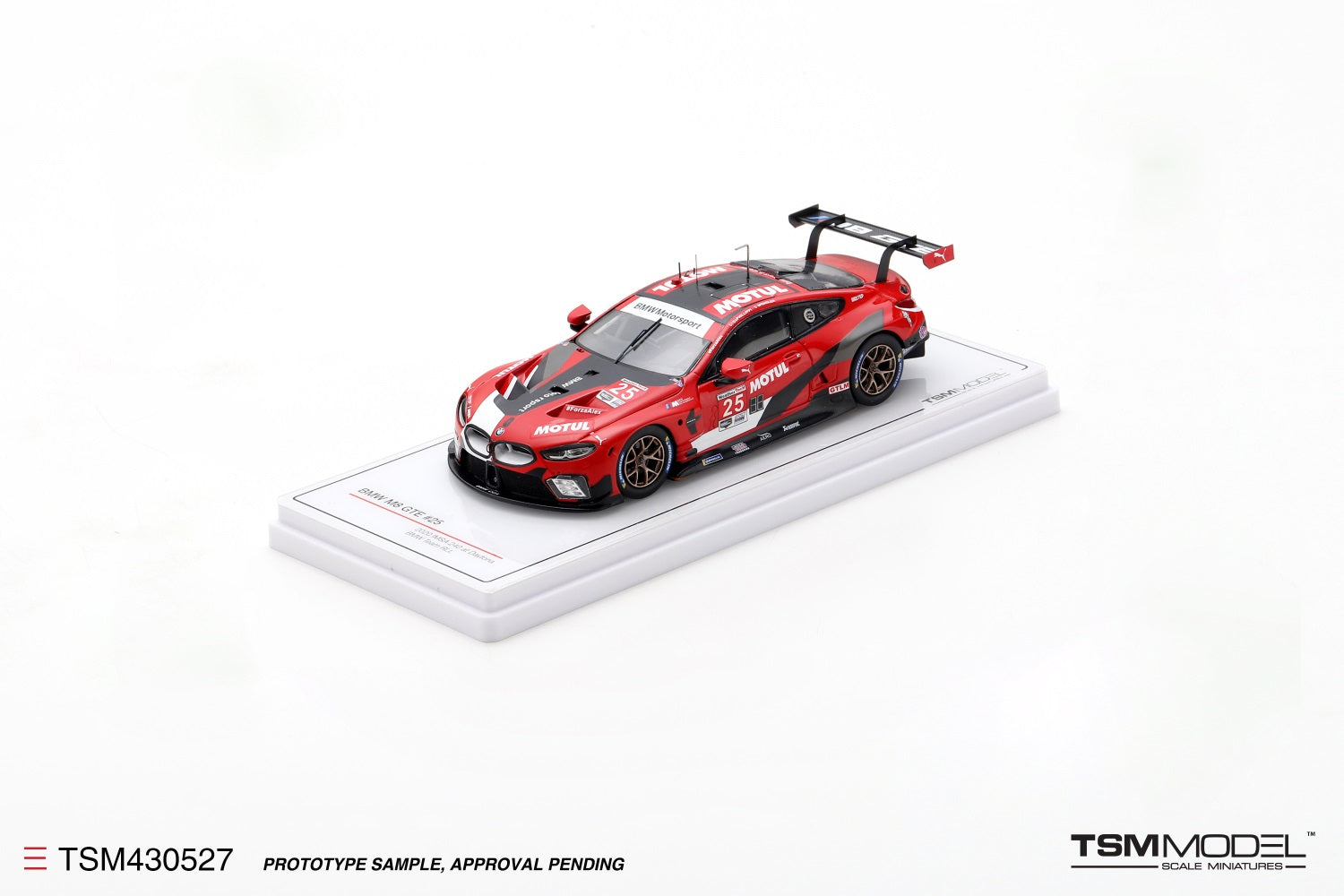 TRUESCALE MINIATURES BMW M8 GTE #25 2020 IMSA 240 AT DAYTONA