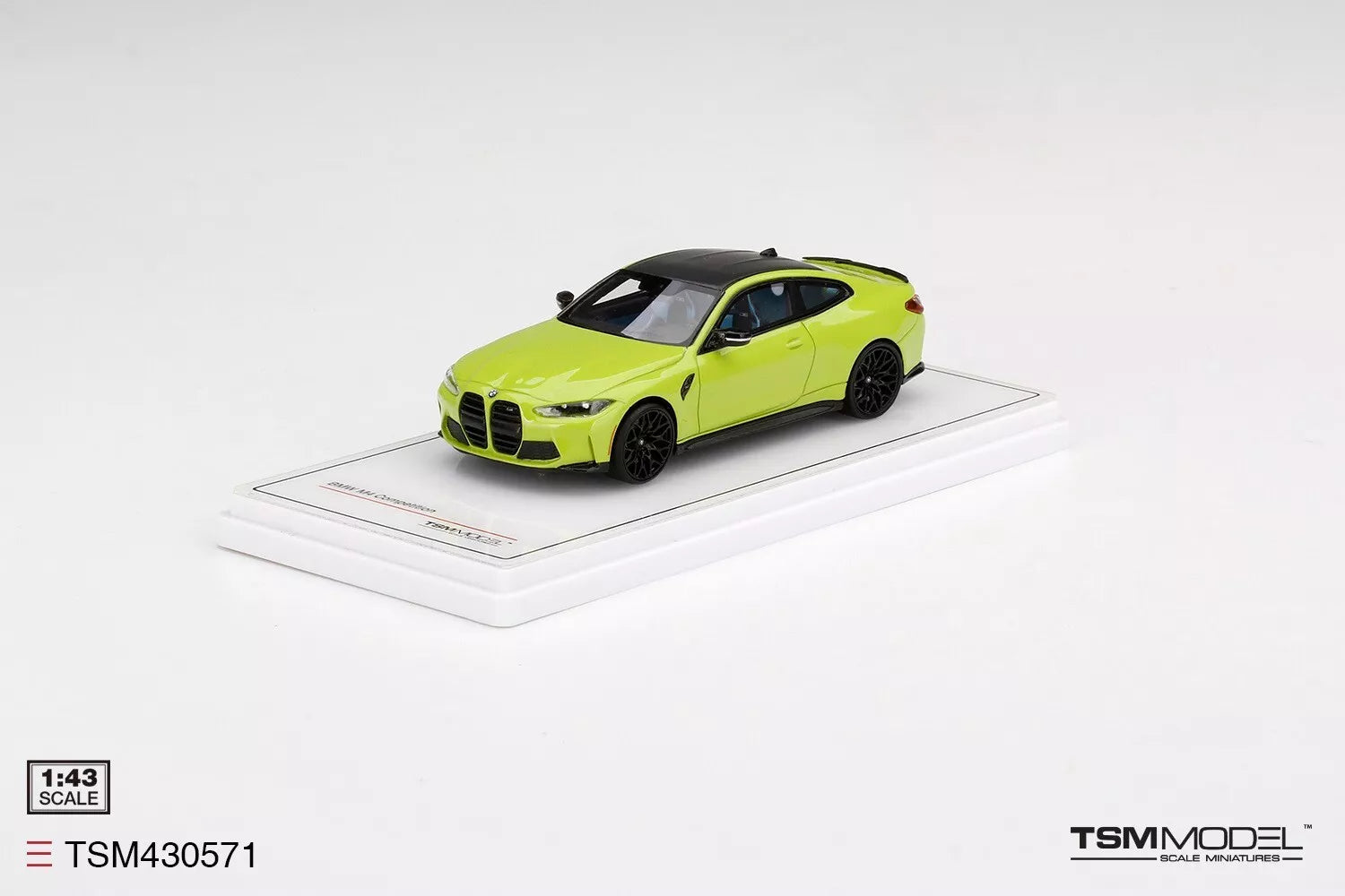 TRUESCALE MINIATURES BMW M4 COMPETITION (G82) SAN PAULO YELLOW