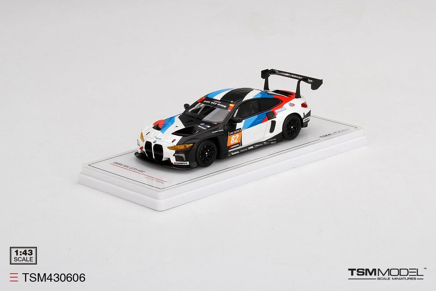 TRUESCALE MINIATURES BMW M4 GT3 NO.82 2021 24H SEBRING