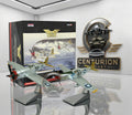 CORGI P-47D THUNDERBOLT & P-51B MUSTANG USAAF 325TH FG CHECKERTAILS WARREN PENNY AND ROBERT BARKEY ITALY 1944 2-PIECE SET