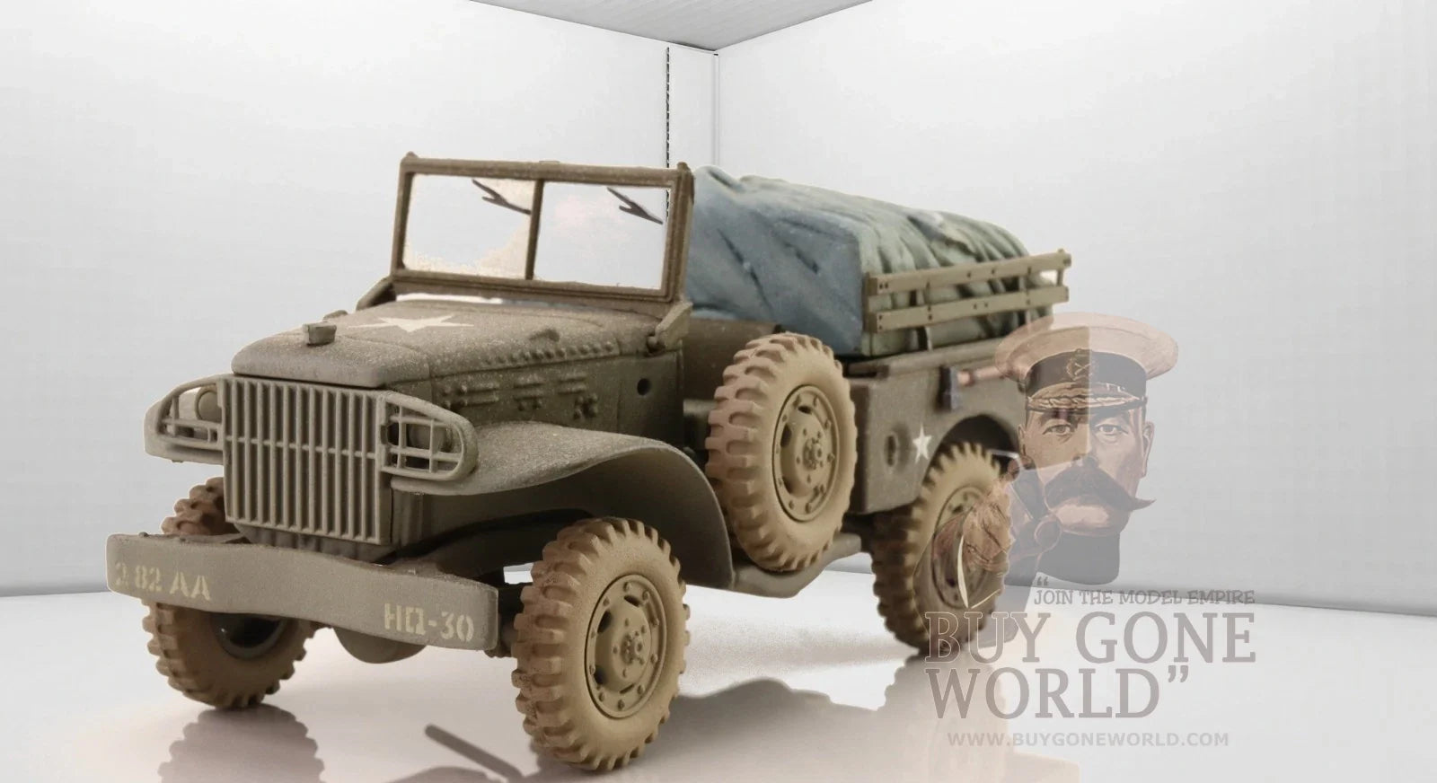 CORGI WC 51 3/4 TON WEAPONS CARRIER U.S. ARMY KOREAN WAR