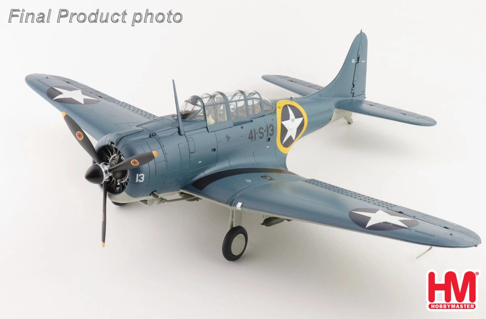 HOBBY MASTER SBD-3 DAUNTLESS US NAVY 41-S-13 "OPERATION TORCH" USS RANGER NOV 1942