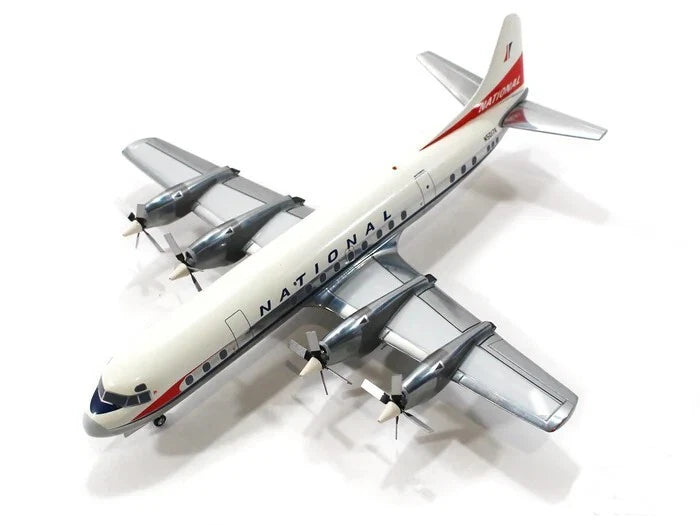 GEMINI JETS L-188A ELECTRA NATIONAL AIRLINES (POLISHED BELLY) REG: N5017K